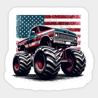 Monster Truck Sticker